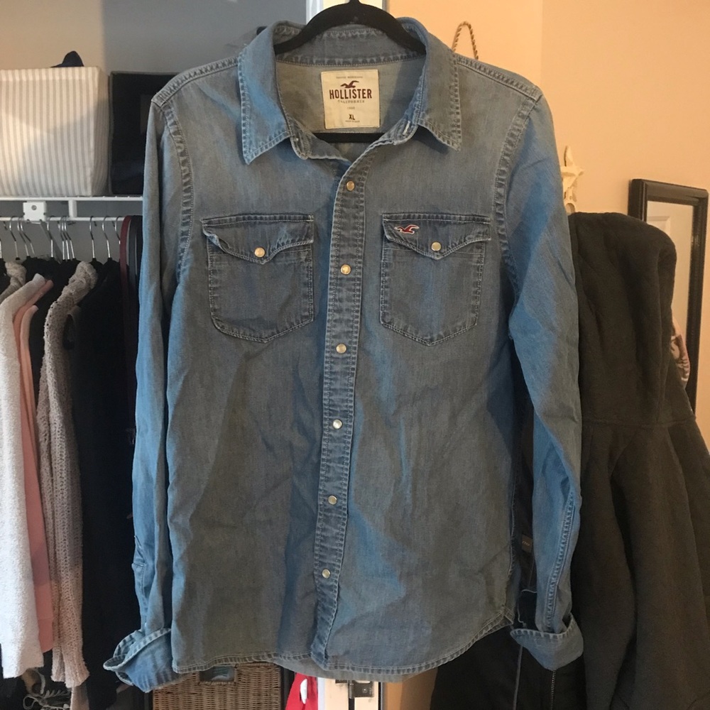 Hollister Denim Top